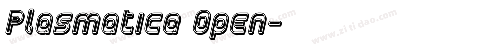 Plasmatica Open字体转换